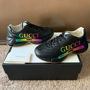 Gucci Metallic Sneakers